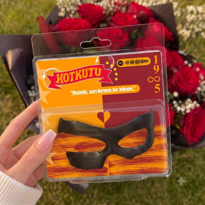 Taraftar Maske | Sarı Kırmızı Hotkutu
