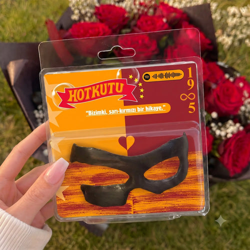 Taraftar Maske | Sarı Kırmızı Hotkutu