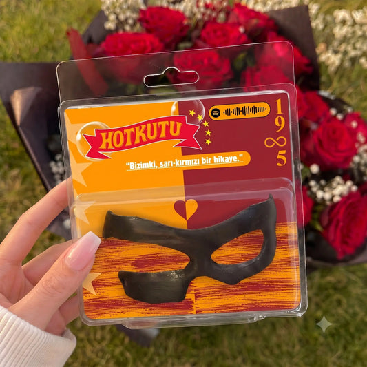Taraftar Maske | Sarı Kırmızı Hotkutu