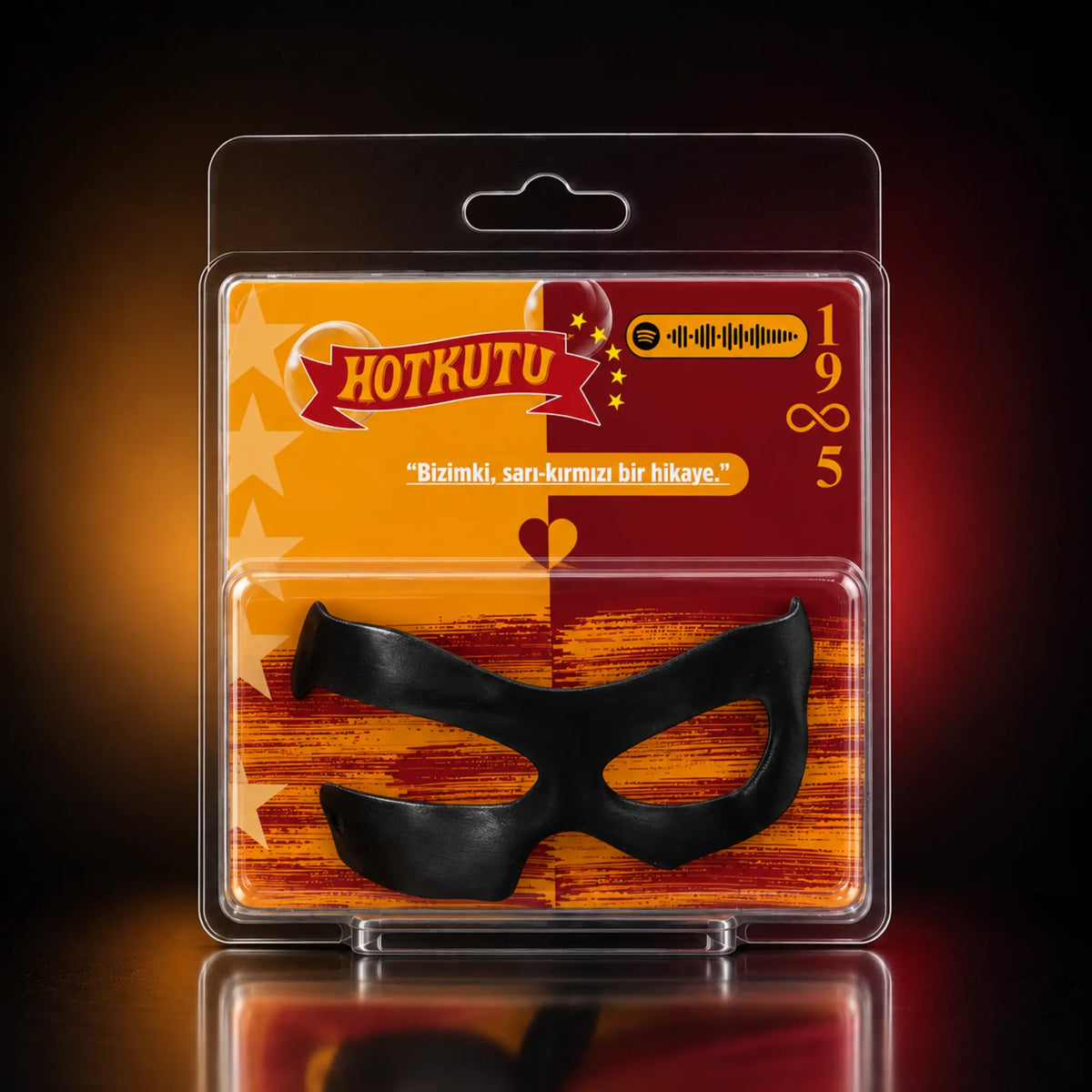 Taraftar Maske | Sarı Kırmızı Hotkutu