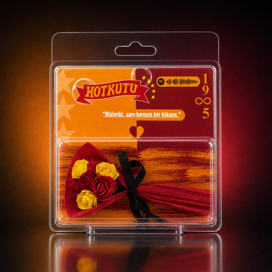 Mini Taraftar Buketi | Sarı Kırmızı