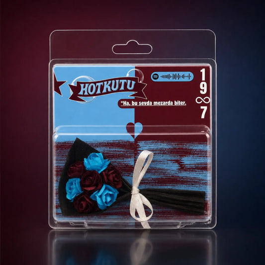 Mini Taraftar Buketi | Bordo Mavi