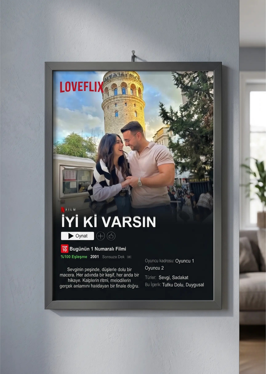 Netflix Poster Tablosu (20x30cm)