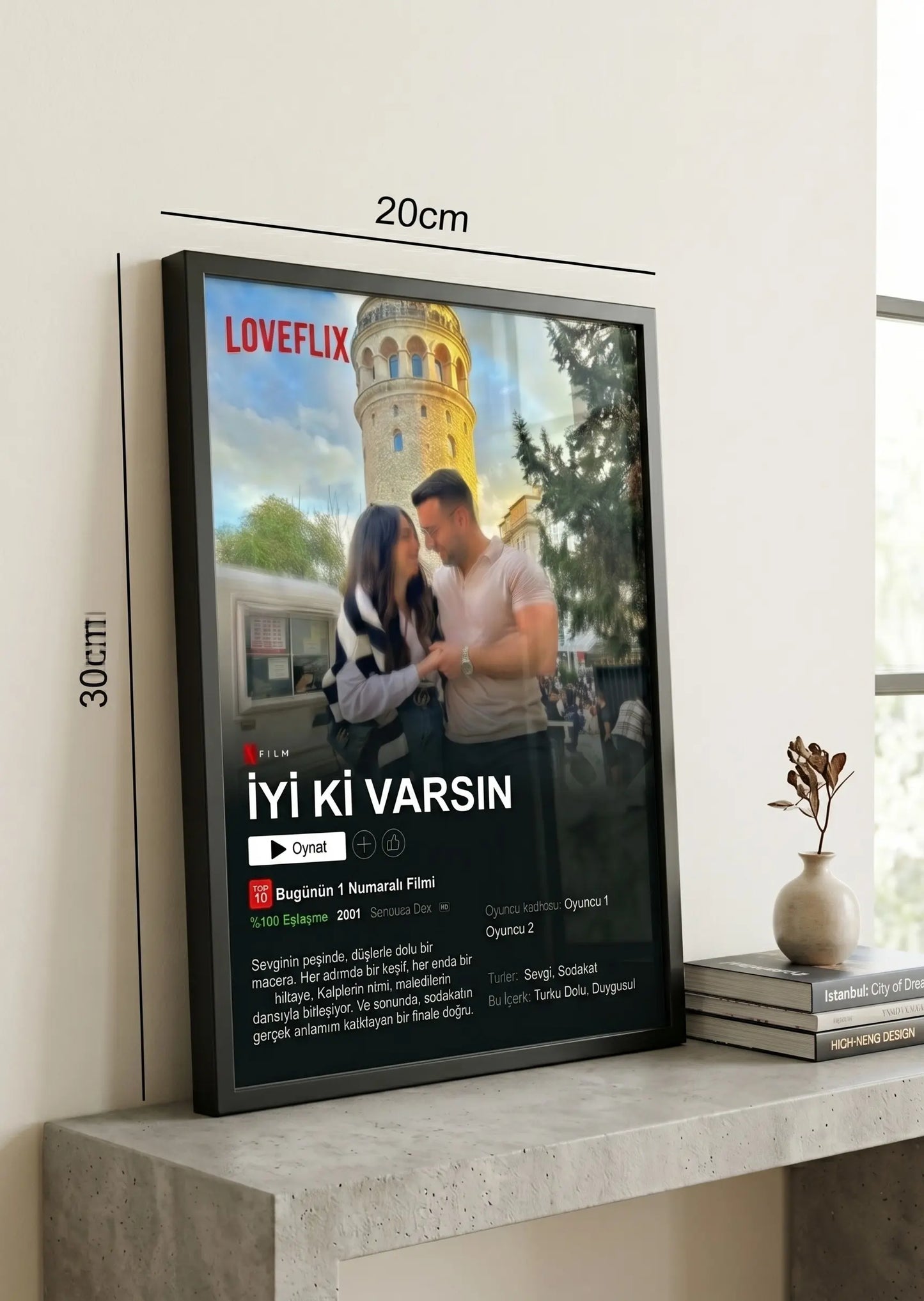 Netflix Poster Tablosu (20x30cm)