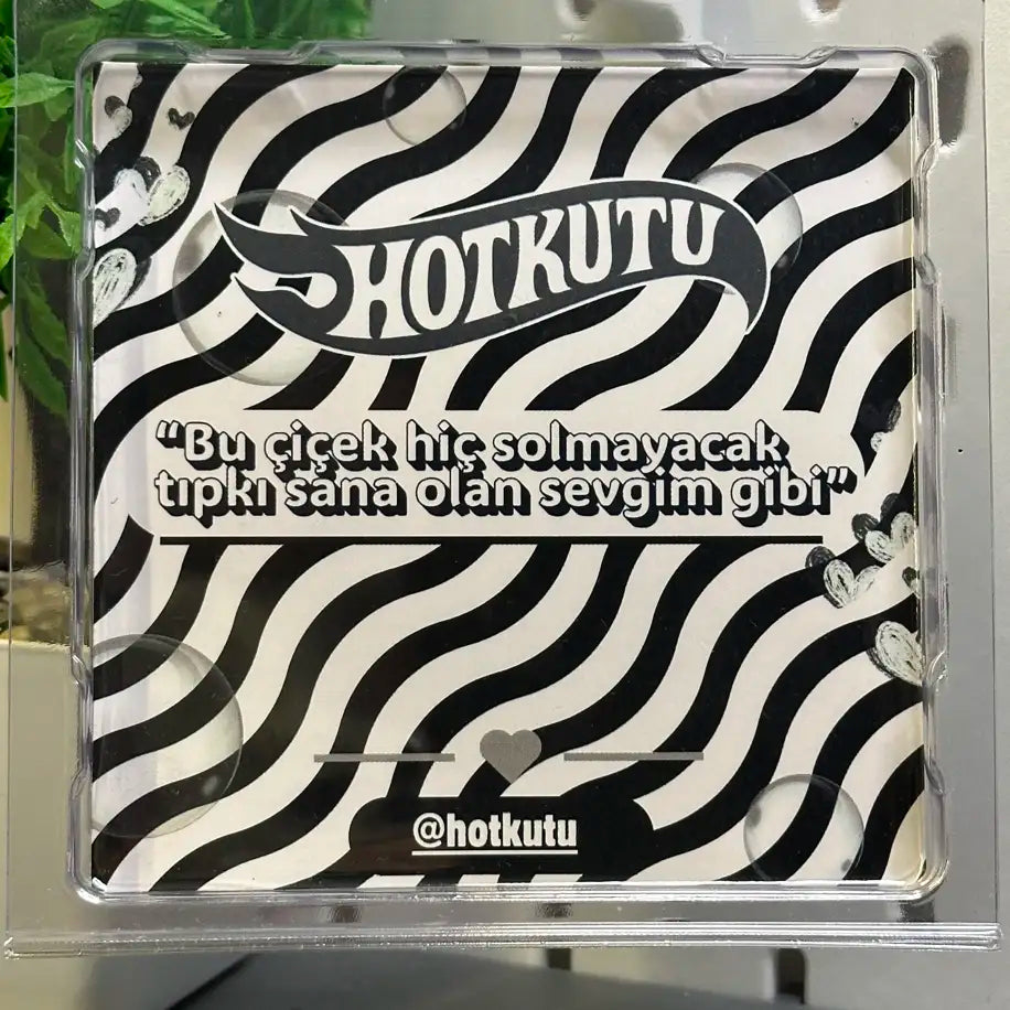 Mini Taraftar Buketi | Siyah Beyaz