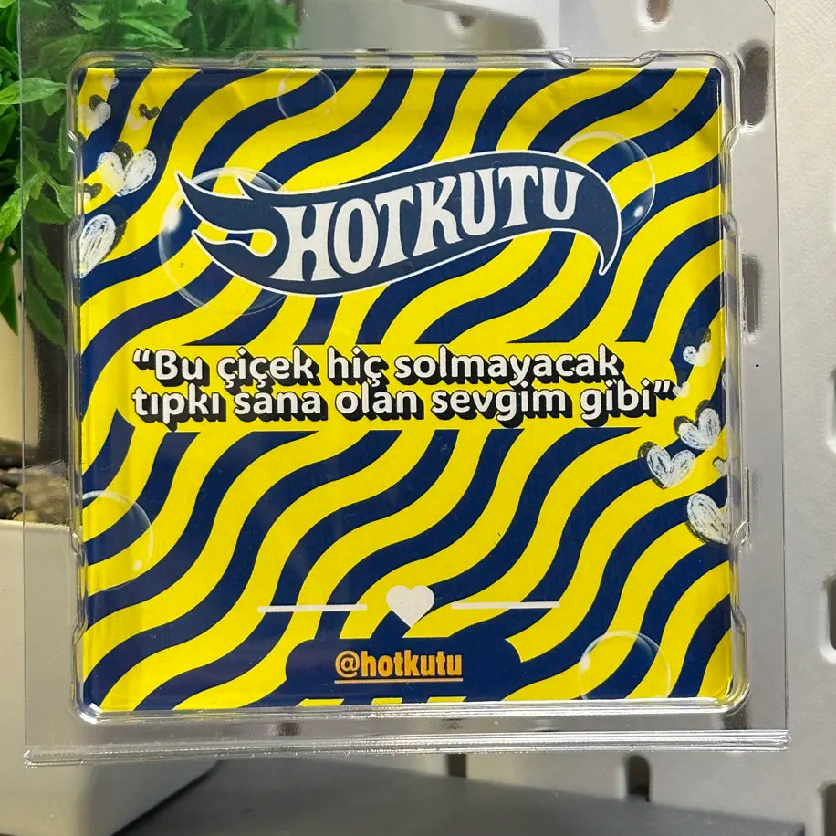 Mini Taraftar Buketi | Sarı Lacivert