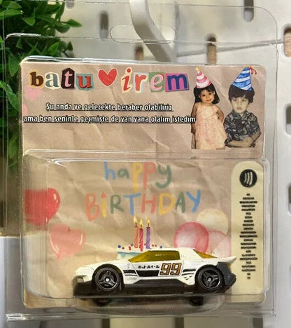 Kişiye Özel Çocukluk Fotoğraflı Mini Buket | Hotkutu